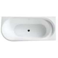 Ванна акриловая BelBagno BB410-1700-780-L/R, 170 х 80 см, слив-перелив в комплекте, белая