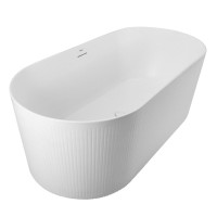 Ванна акриловая BelBagno BB411-1700-800-MATT, 170 х 80 см, слив-перелив в комплекте, белая матовая