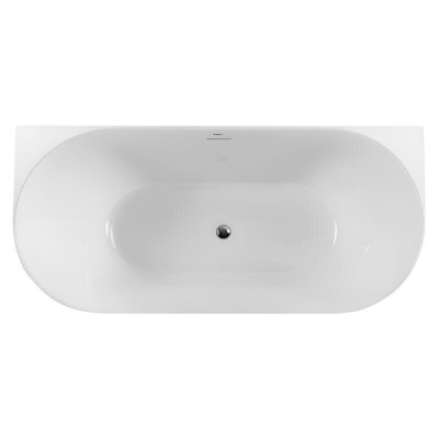 Ванна акриловая BelBagno BB412-1700-800, 170 х 80 см, слив-перелив в комплекте, белая