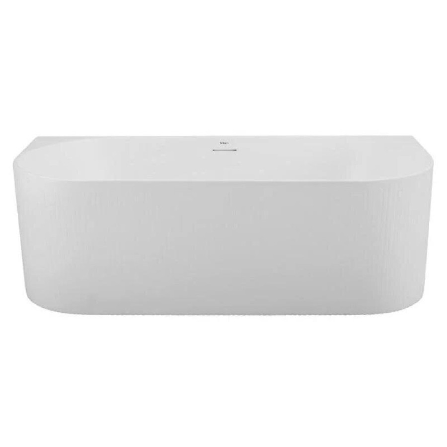 Ванна акриловая BelBagno BB412-1700-800-MATT, 170 х 80 см, слив-перелив в комплекте, белая матовая