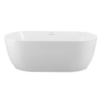 Ванна акриловая BelBagno BB413-1500-800, 150 х 80 см, слив-перелив в комплекте, белая