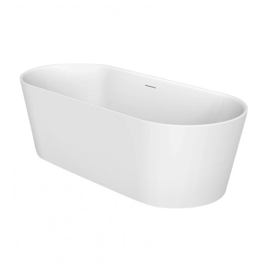 Ванна акриловая BelBagno BB416-2000-850, 200 х 85 см, слив-перелив в комплекте, белая