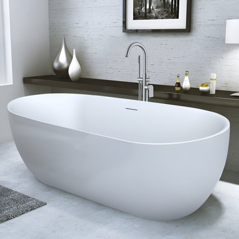 Ванна акриловая BelBagno BB417-1900-800, 190 х 80 см, слив-перелив в комплекте, белая