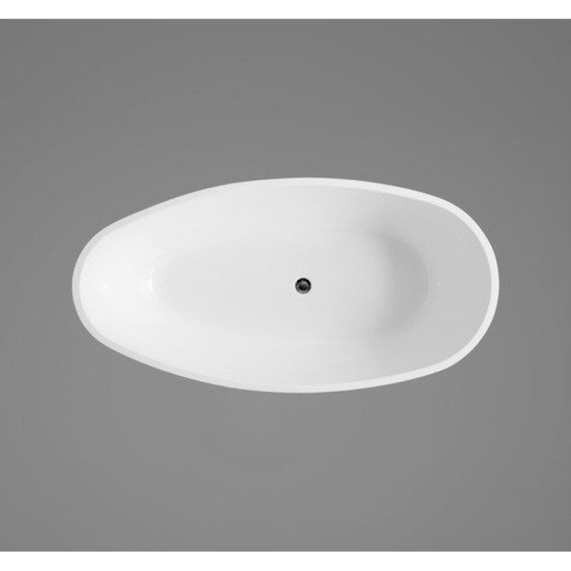 Ванна акриловая BelBagno BB42-1700 170 х 80 см, pearl