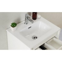 Раковина BelBagno BB500/390ETL 50, керамика, белая