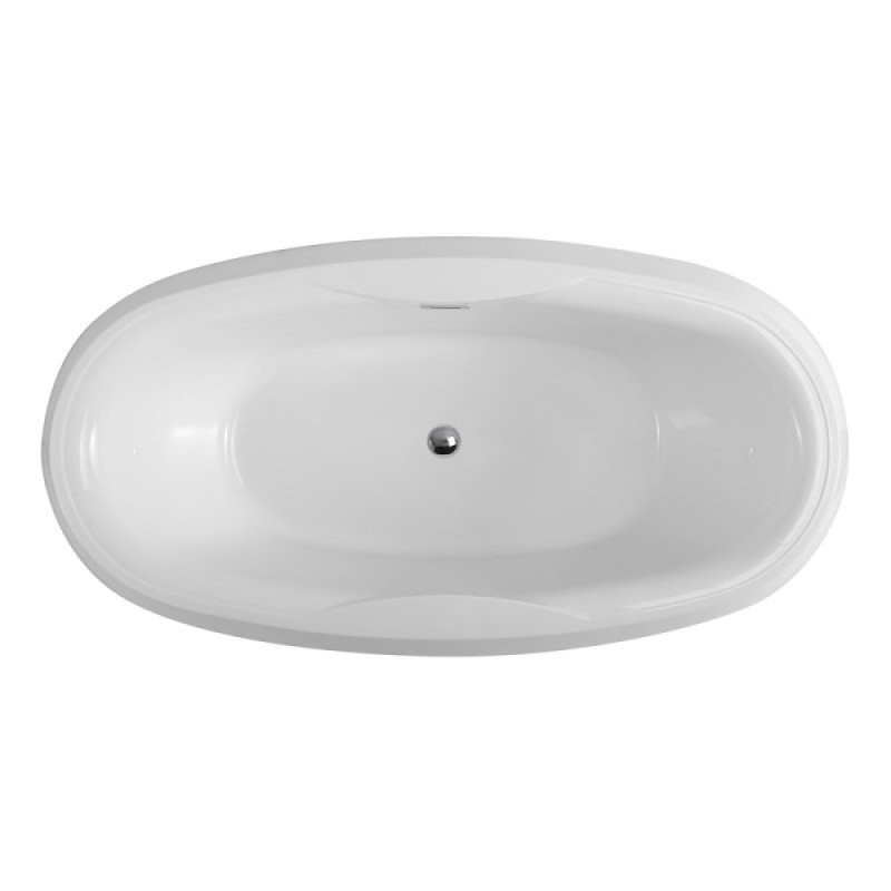 Ванна акриловая BelBagno BB502-1800-900, 180 х 90 см, белая