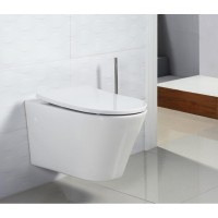Унитаз подвесной BelBagno Flay-R BB506CH, безободковый