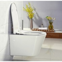 Унитаз подвесной BelBagno Flay-R BB506CH, безободковый