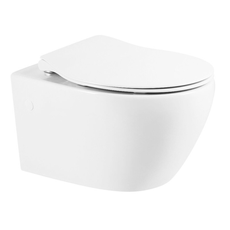 Инсталляция BelBagno BB507B/BB2020SC/BB002-80/BB005-PR-CHROME, безободковый белый унитаз, сиденье микролифт, клавиша смыва хром