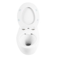 Инсталляция BelBagno BB507B/BB2020SC/BB002-80/BB005-PR-CHROME, безободковый белый унитаз, сиденье микролифт, клавиша смыва хром