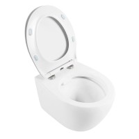Инсталляция BelBagno BB507B/BB2020SC/BB002-80/BB005-PR-CHROME, безободковый белый унитаз, сиденье микролифт, клавиша смыва хром