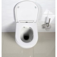 Подвесной унитаз BelBagno Cento-R BB509CH, безободковый