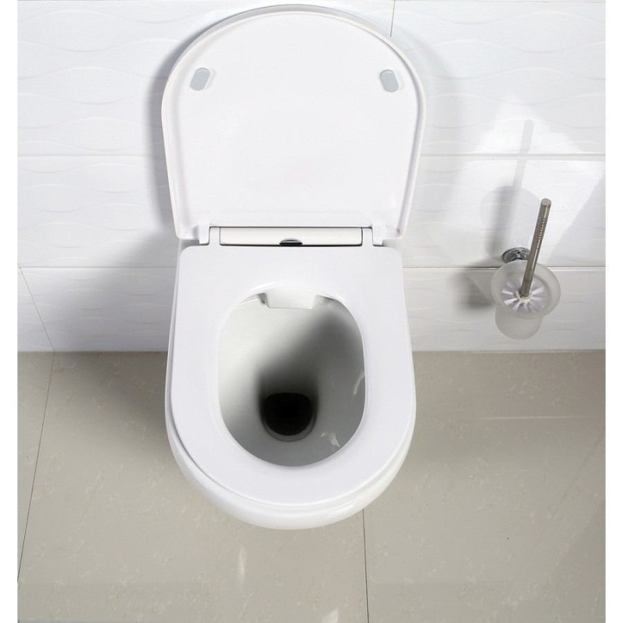 Подвесной унитаз BelBagno Cento-R BB509CH, безободковый