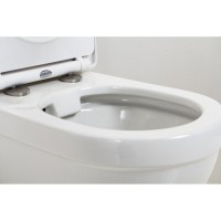 Подвесной унитаз BelBagno Cento-R BB509CH, безободковый