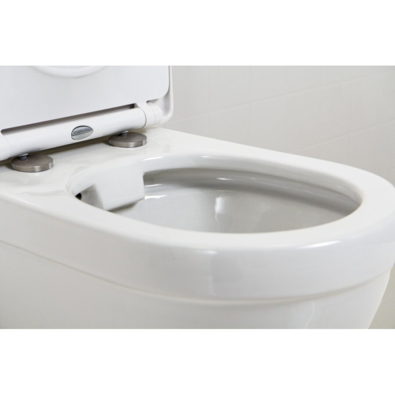 Подвесной унитаз BelBagno Cento-R BB509CH, безободковый
