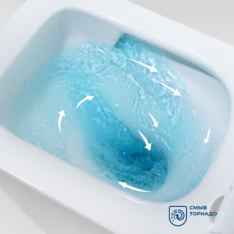 Унитаз подвесной BelBagno Due BB5171CH-TOR/SC, безободковый, крышка микролифт, белый