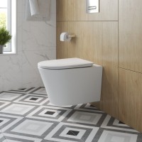 Унитаз подвесной BelBagno Tre-Tor BB5180CH-TOR/SC, безободковый, крышка микролифт, белый