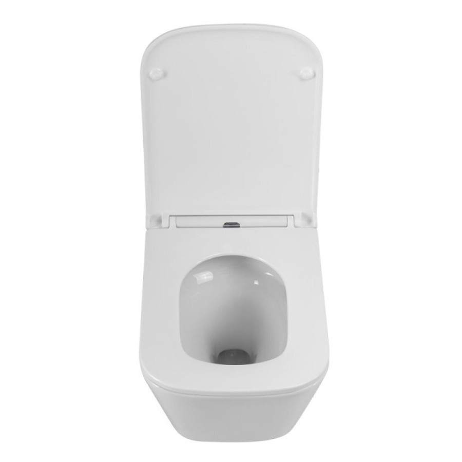 Подвесной унитаз BelBagno Tornado Ardente-Tor BB520CH-TOR, безободковый, цвет белый