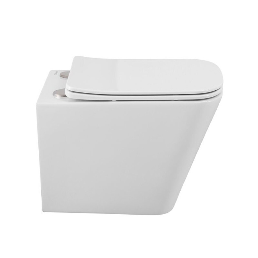 Подвесной унитаз BelBagno Tornado Ardente-Tor BB520CH-TOR, безободковый, цвет белый