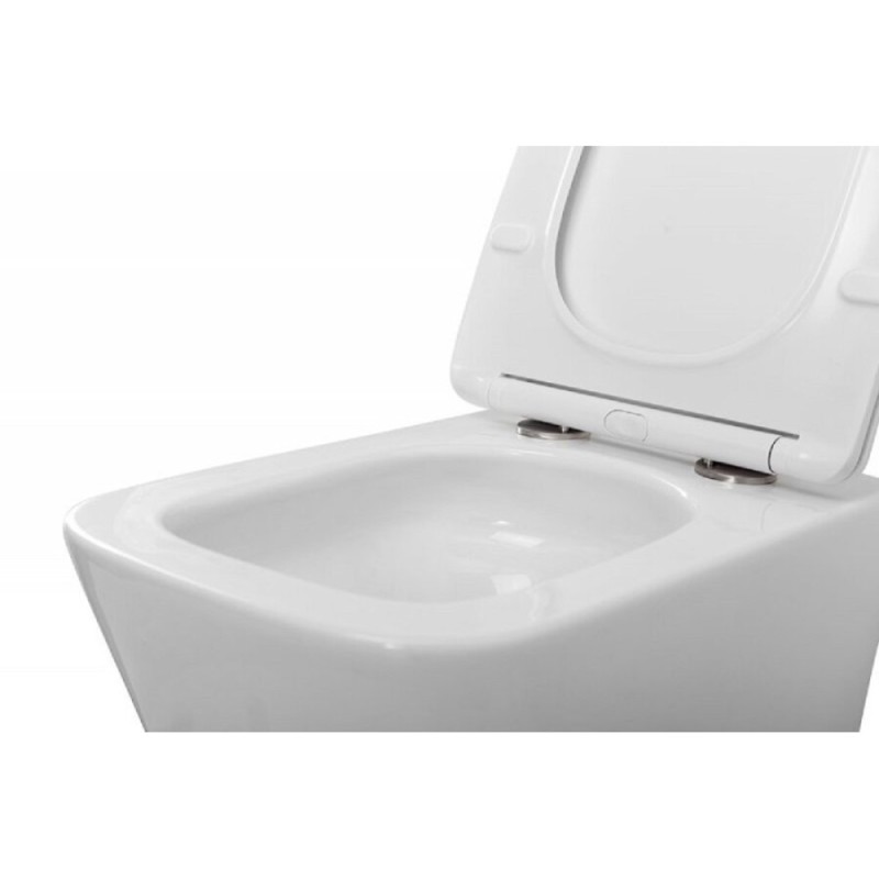Подвесной унитаз BelBagno Tornado Ardente-Tor BB520CH-TOR, безободковый, цвет белый