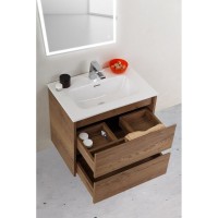 Раковина BelBagno BB600/390ETL 60 см, керамика, белая