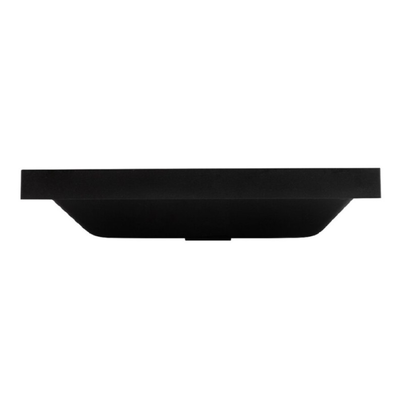 Раковина BelBagno BB600/450-LV-ART-AST-NERO, 60 см, искусственный камень, черный матовый