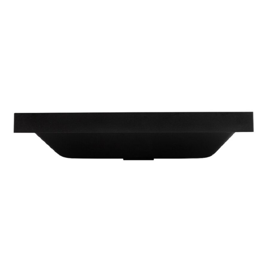 Раковина BelBagno BB600/450-LV-ART-AST-NERO, 60 см, искусственный камень, черный матовый