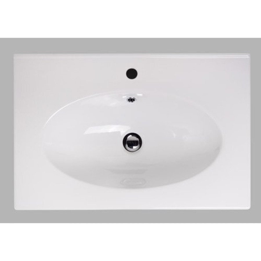 Керамическая раковина BelBagno BB600-LV-CER-N, 60 x 45,2 x 18,4 см