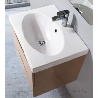Керамическая раковина BelBagno BB600-LV-CER-N, 60 x 45,2 x 18,4 см
