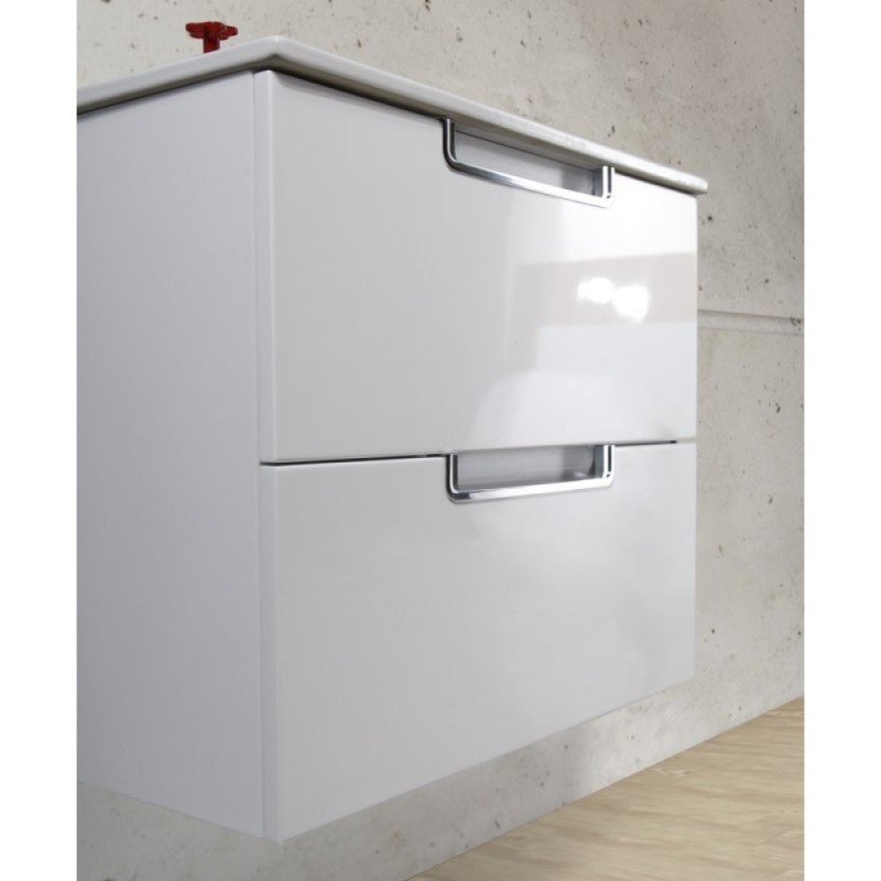 Тумба под раковину BelBagno Leticia BB600DDAC/TO 60 см, бежевый (Tortora Opaco)