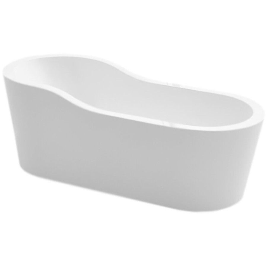 Ванна акриловая BelBagno BB65-1750, 175 х 80 см, белая