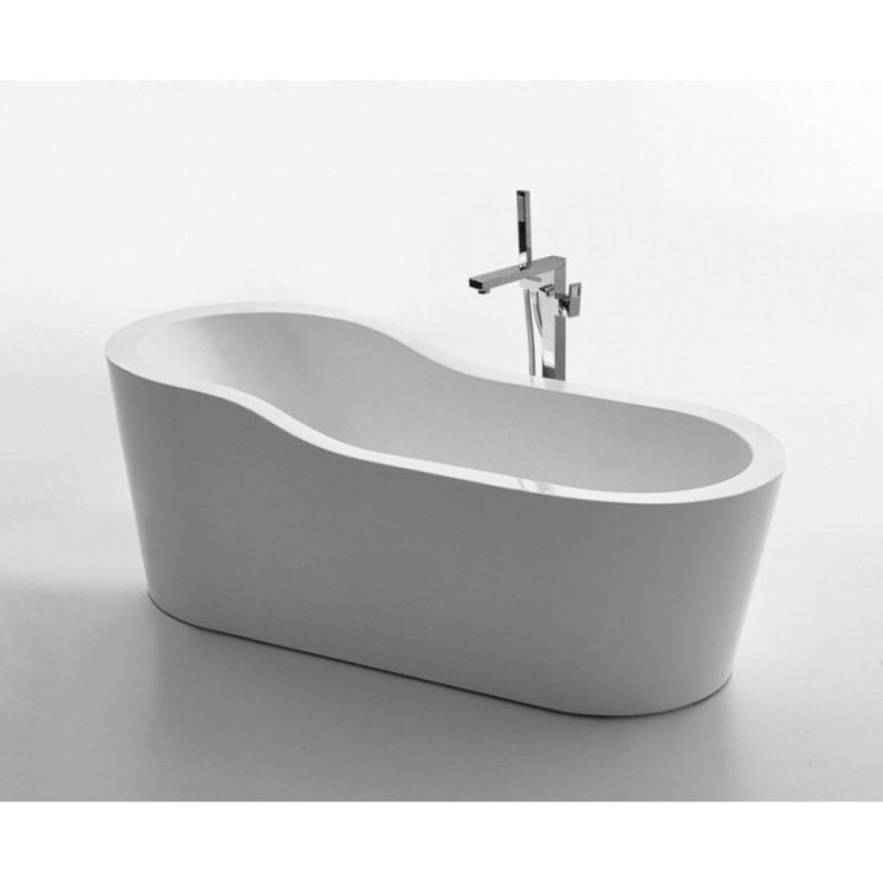Ванна акриловая BelBagno BB65-1750, 175 х 80 см, белая