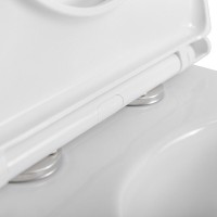 Напольный унитаз BelBagno Tre-Tor BB673CP-MN-TOR/SC с бачком, безободковый, смыв торнадо, сиденье микролифт, белый