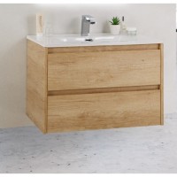 Раковина BelBagno BB700/390ETL 70 см, керамика, белая