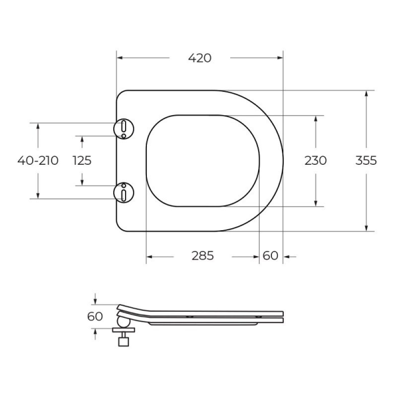 Подвесной унитаз BelBagno Uno 2.1, BB7006CHR/SC, безободковый, сиденье микролифт, белый
