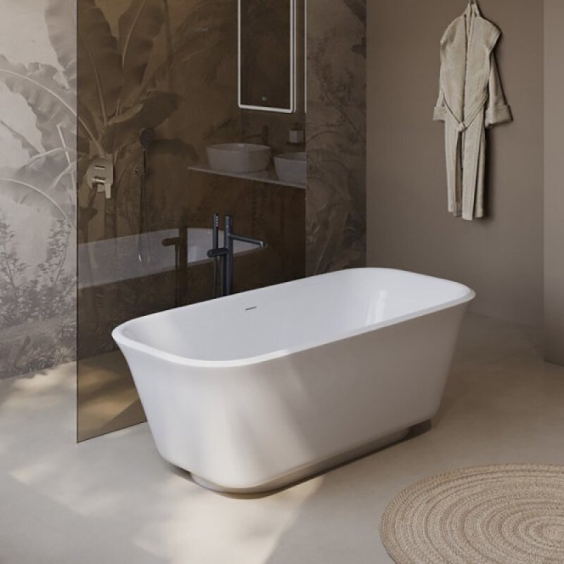 Ванна акриловая BelBagno Due BB702-1700-800-K, 170 х 80 см, слив-перелив в комплекте, белая