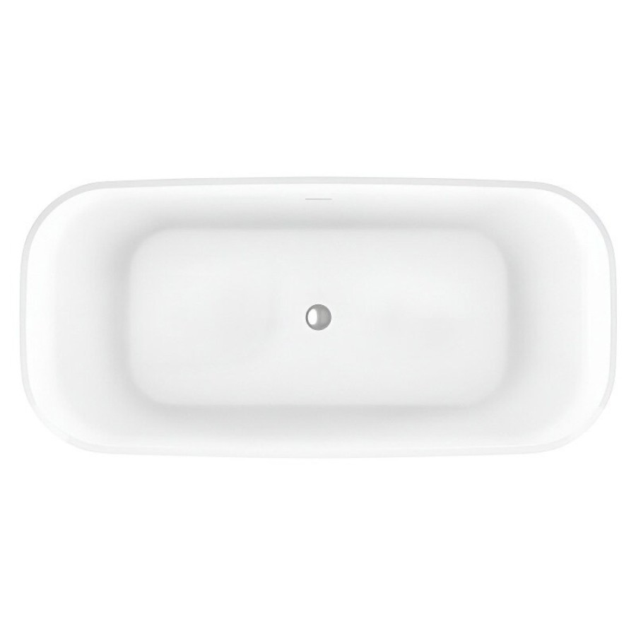 Ванна акриловая BelBagno Due BB702-1700-800-K, 170 х 80 см, слив-перелив в комплекте, белая