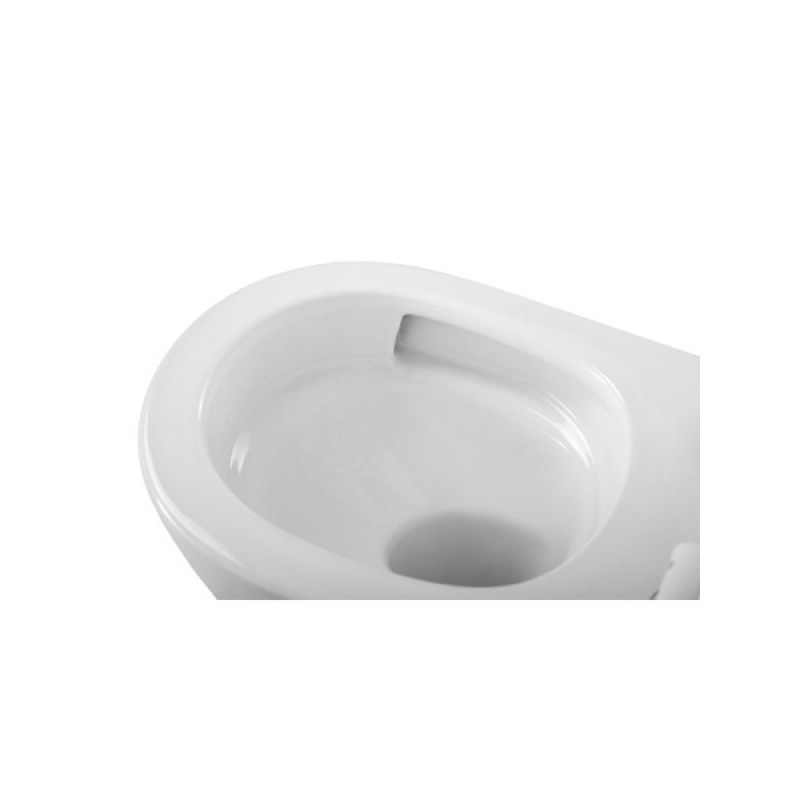 Подвесной унитаз BelBagno Marino-Tor BB7026CH-TOR/SC, безободковый, смыв Tornado, сиденье микролифт, белый