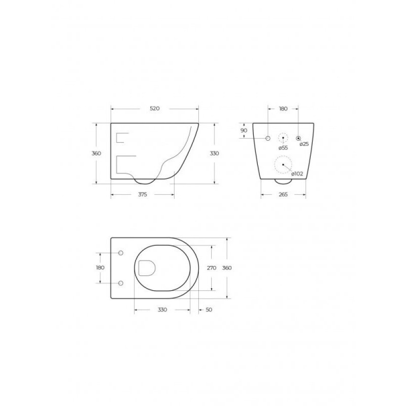 Подвесной унитаз BelBagno Marino-Tor BB7026CH-TOR/SC, безободковый, смыв Tornado, сиденье микролифт, белый