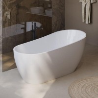 Ванна акриловая BelBagno BB704-1700-800-K, 170 х 80 см, слив-перелив в комплекте, белая