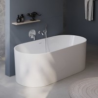 Ванна акриловая BelBagno BB705-1800-800, 180 х 80 см, слив-перелив в комплекте, белая