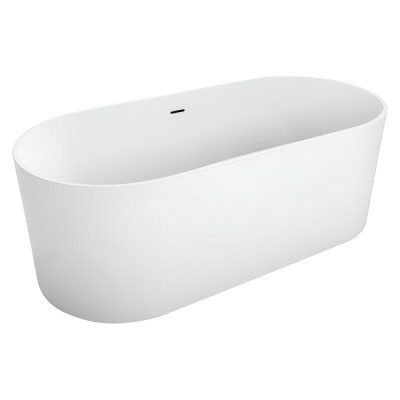 Ванна акриловая BelBagno BB705-1800-800, 180 х 80 см, слив-перелив в комплекте, белая