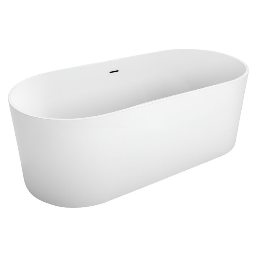 Ванна акриловая BelBagno BB705-1800-800, 180 х 80 см, слив-перелив в комплекте, белая