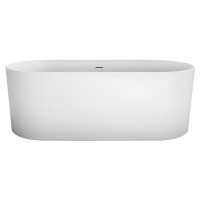 Ванна акриловая BelBagno BB705-1800-800, 180 х 80 см, слив-перелив в комплекте, белая