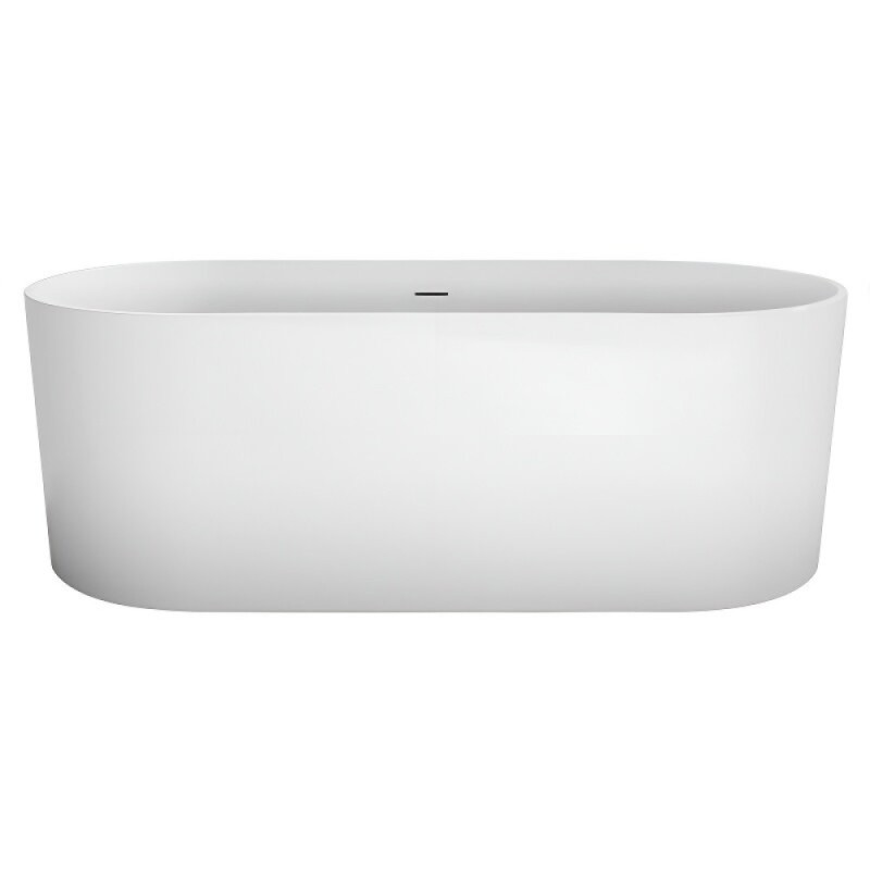 Ванна акриловая BelBagno BB705-1800-800, 180 х 80 см, слив-перелив в комплекте, белая