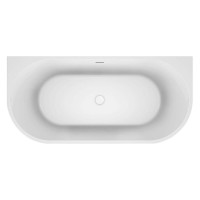 Ванна акриловая BelBagno BB710-1500-750, 150 х 75 см, слив-перелив в комплекте, белая