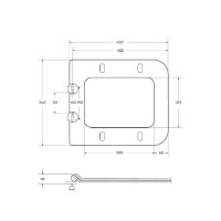 Унитаз подвесной BelBagno Due BB7107CHR/SC, безободковый, крышка микролифт, белый