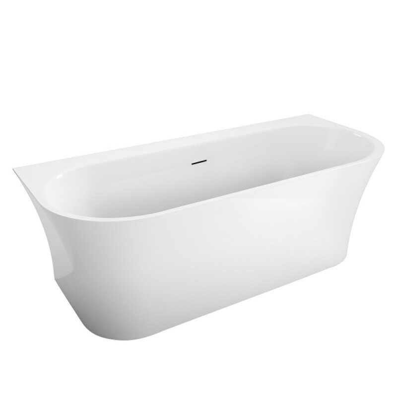 Ванна акриловая BelBagno BB711-1550-700, 155 х 70 см, слив-перелив в комплекте, белая