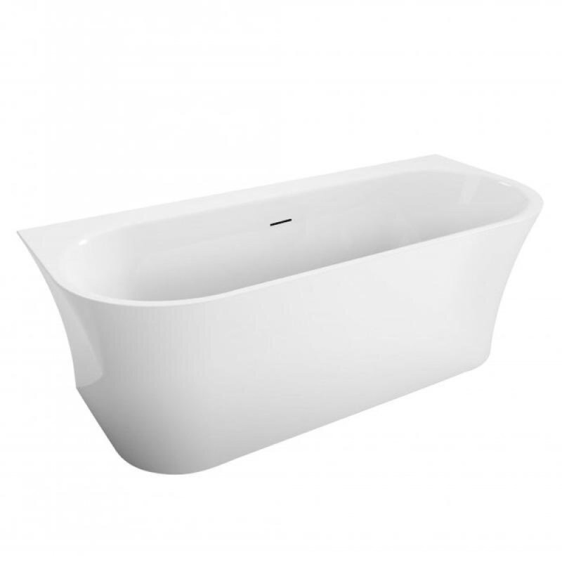 Ванна акриловая BelBagno BB711-1700-750, 170 х 75 см, слив-перелив в комплекте, белая