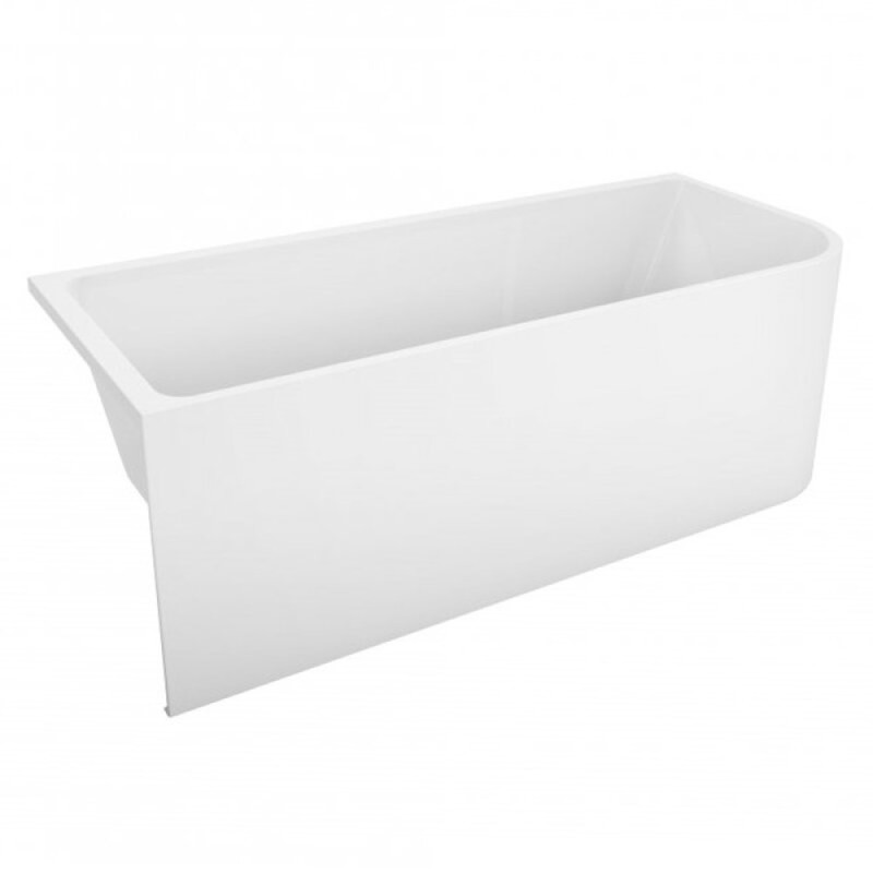 Ванна акриловая BelBagno BB712-1500-730-L/R, 150 х 75 см, слив-перелив в комплекте, белая